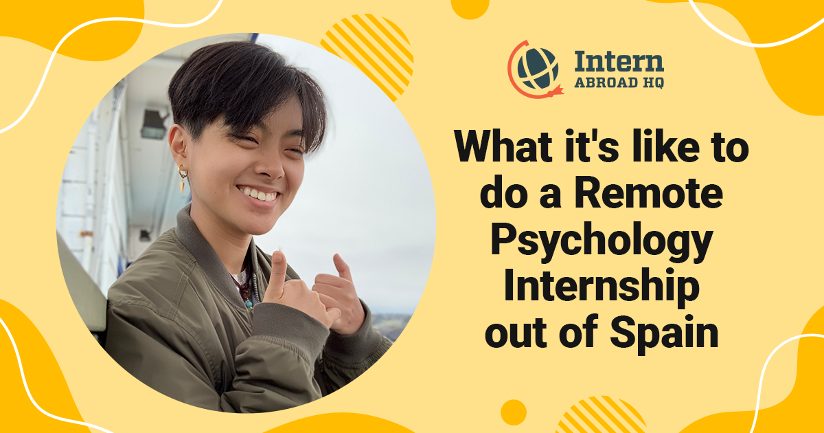My Remote Psychology Internship out of Spain Intern Abroad HQ