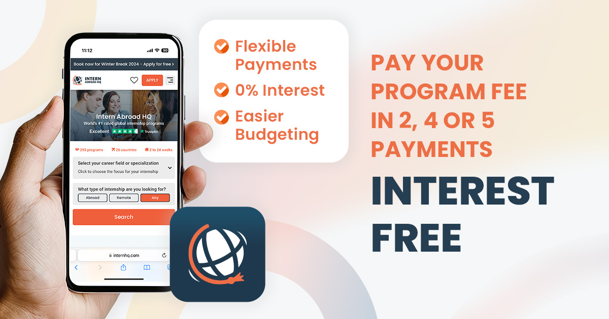Zero-Fee Payment Plan for Your Internship | Intern Abroad HQ